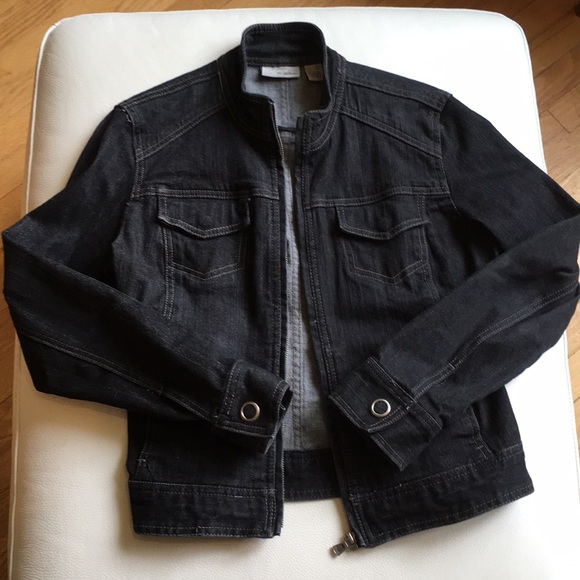 chicos modern denim jacket